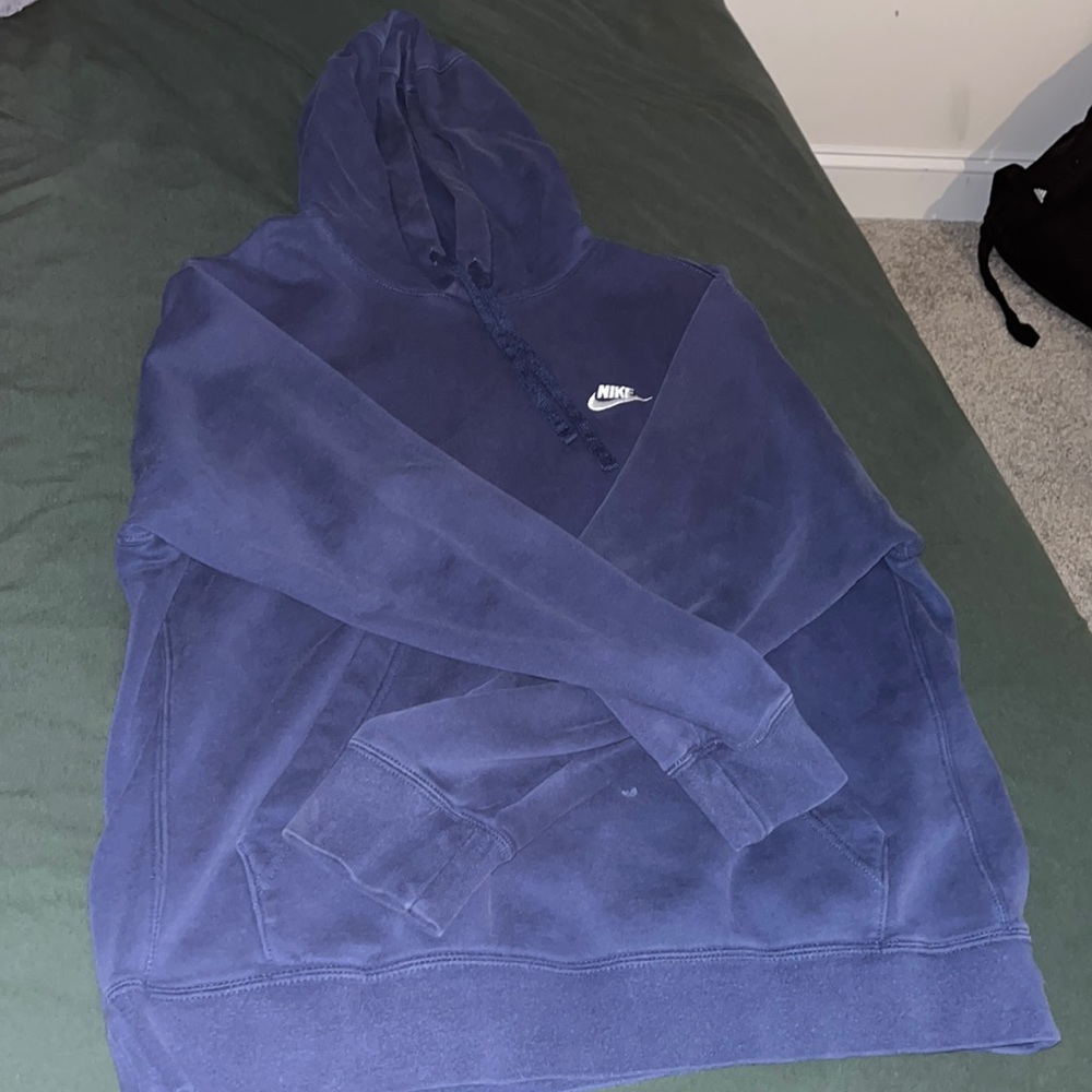 (Nike) Men’s Blue Hoodie
